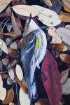 <b>Yellow Rumpled Warbler</b><br>Oil on panel, 18x12 inches<br>$1600