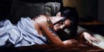 <b>Tattoo You</b>, 2009<br>Oil on canvas, 12x24 inches<br>$1200
