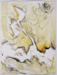 <b>Untitled Yellow</b>, 2010<br>Monotype, 14x11 image, 20x17 inches framed<br>$800