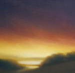 <b>Sunset</b><br>Pastel, 8x8 image, 16x16 inches framed<br><i>sold</i>