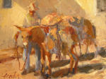 <b>San Miguel Rag Man</b>, 2012<br>Oil on canvas panel, 10x12 inches<br>$1200