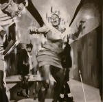 <b>The Groovers</b>, 2011<br>Oil and acrylic on canvas, 40x40 inches<br>$2800