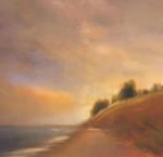 <b>Province Town</b><br>Pastel, 8x8 image, 16x16 inches framed<br>$850