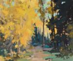 <b>Mystic Morning</b>, 2011<br>Oil on canvas, 10x12 inches<br>$1100