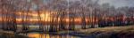 <b>Mahdavi Ranch November</b>, 2010<br>Oil on panel, 27x96 inches<br><i>sold</i>