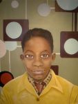 <b>Buster</b>, 2009<br>Acrylic on paper, 57x44 inches unframed<br>$3000