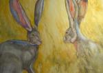 <b>Golden Boys</b>, 2011<br>Watercolor on aquaboard, 22x30 inches<br>$1200