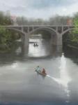 <b>First Day of Spring</b>, 2011<br>Oil on panel, 12x9 inches<br>$1050