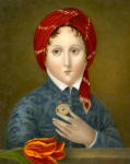 <b>The Devoted</b>, 2011<br>Oil on panel, 10x8 inches<br><i>sold</i>