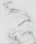 <b>Light on Water LX</b>, 2012<br>Watercolor pencil on paper, 10.5x8.5 inches, 13x15 inches framed<br>$750