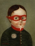<b>Incognito</b>, 2013<br>Oil on linen on panel, 9x7 inches<br><i>sold</i>