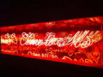 <b>Come to Me</b>, 2011<br>Acrylic, vintage neon and electrical parts, 44x12x15<br>$5100