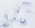 <b>Light on Water XXVIII</b>, 2012<br>Watercolor and pencil on paper, 9x12 inches<br>$750