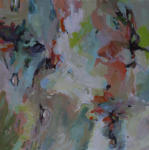 <b>Another Day in Goa</b>, 2011<br>Oil, 36x36 inches<br>$2200
