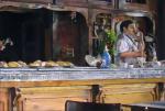 <b>Estaño Cafe</b><br>Oil on canvas, 24x36 inches<br>$3200
