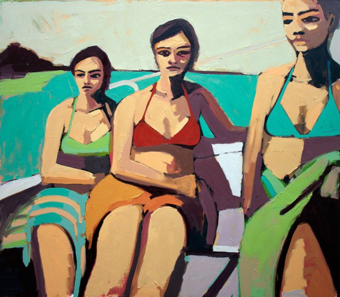 Women on a Sailboat