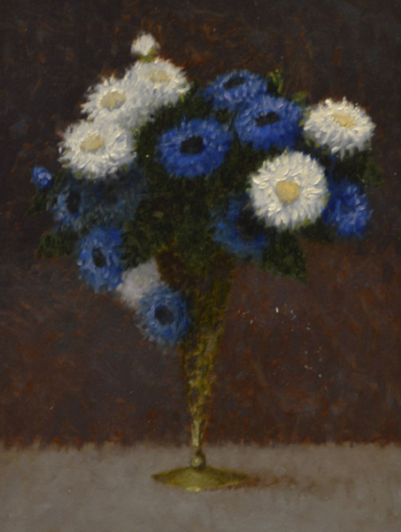 Blue and White