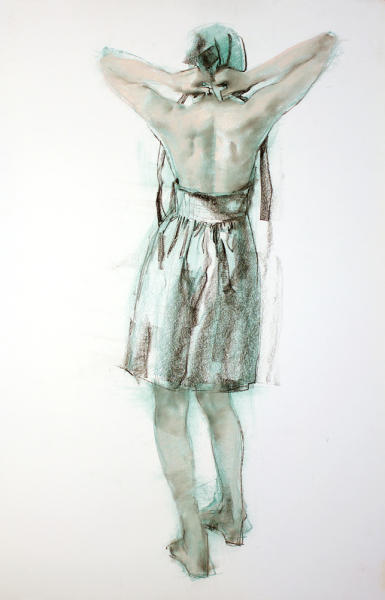 Girl in Teal