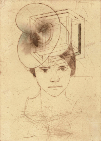 Sarah Wearing One of a Series of Hats (5/9 e.v.)