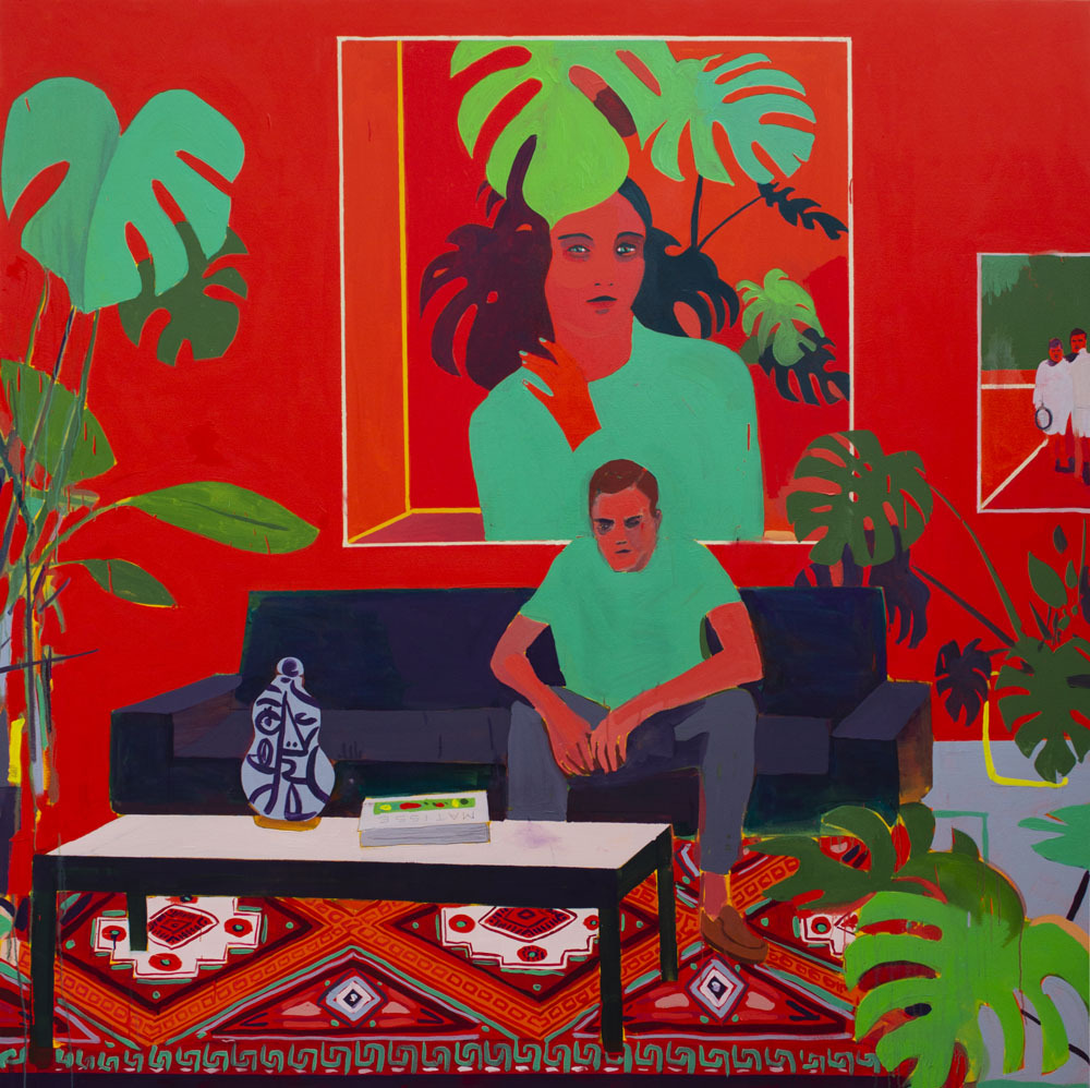 Imaginary Studio (Self-Portrait) and the Anxiety of Influence