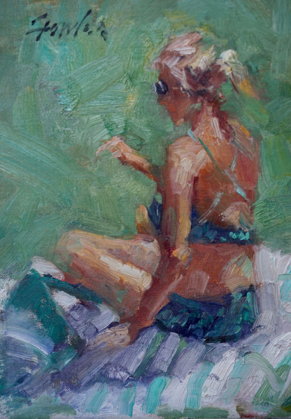 Barton Springs Girl