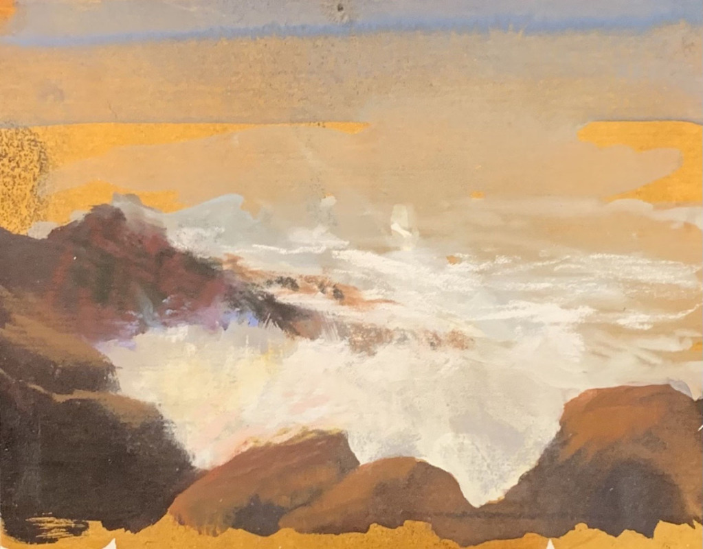 Rumpled Sea