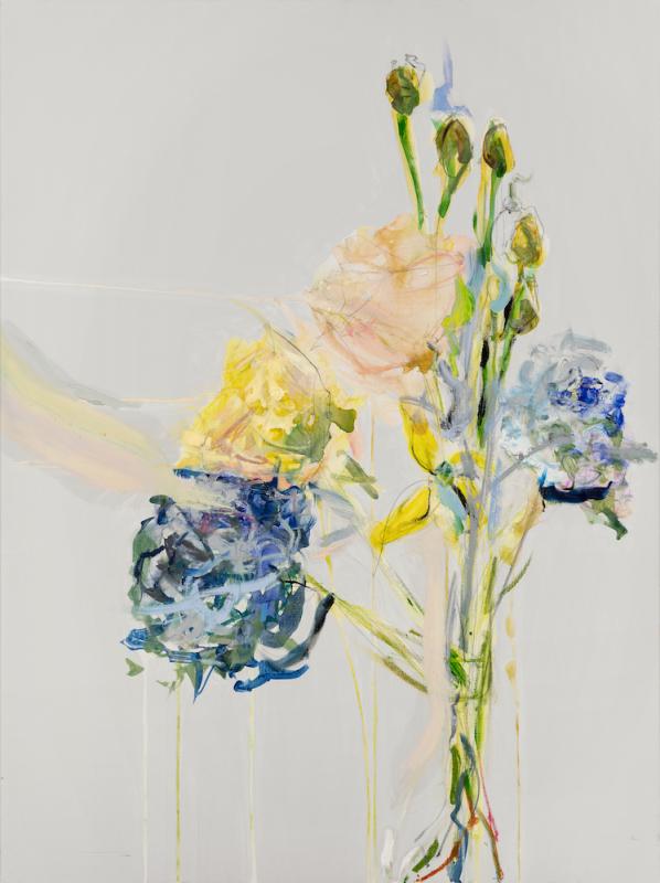Still Life with Rose and Hydrangea