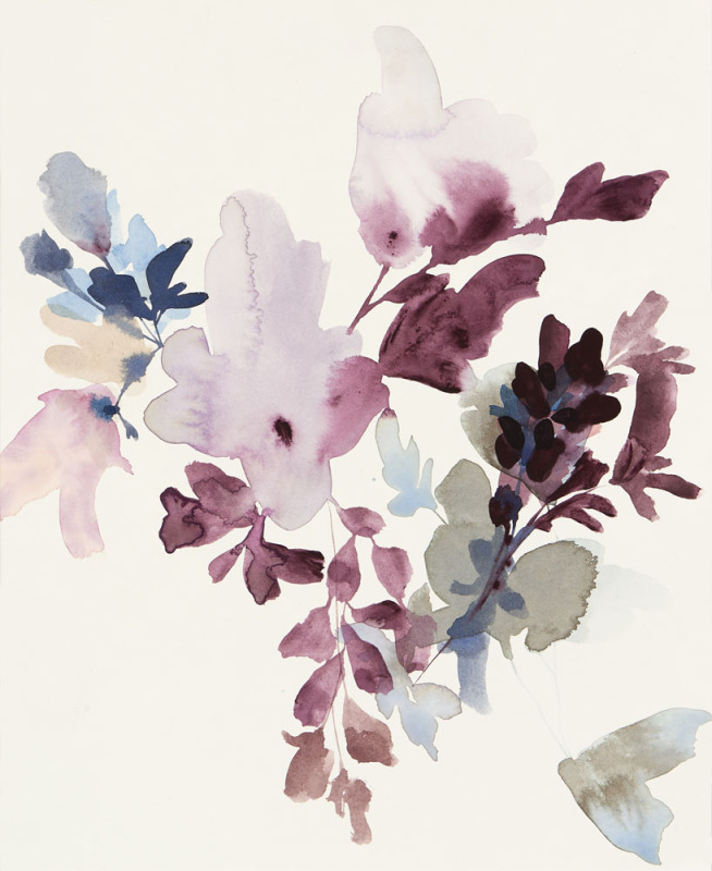 Wildflowers Lilac and Smoke 4