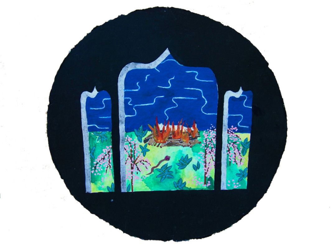 Untitled VIII (Views of a Raj)