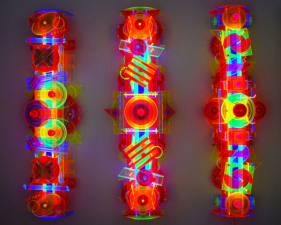 Fluorescent Constructions I, II, III