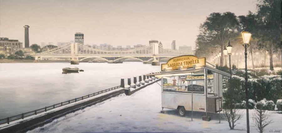Churreria en Battersea Park