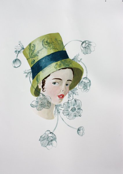 Anemone Hat