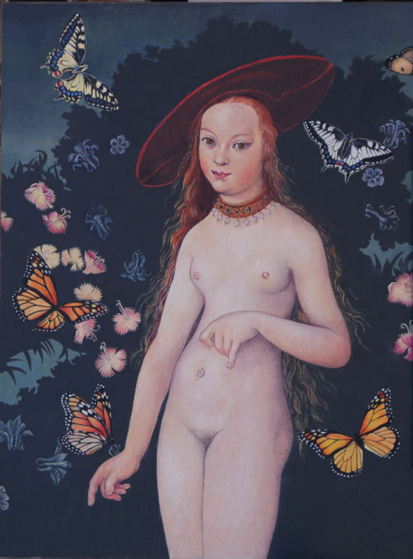 Venus: A Garden of Butterflies and Flowers