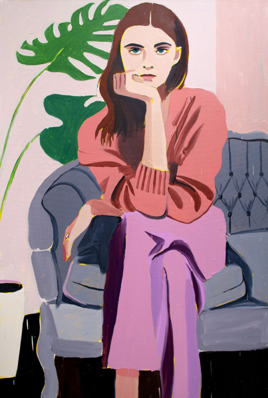 Woman on a Sofa