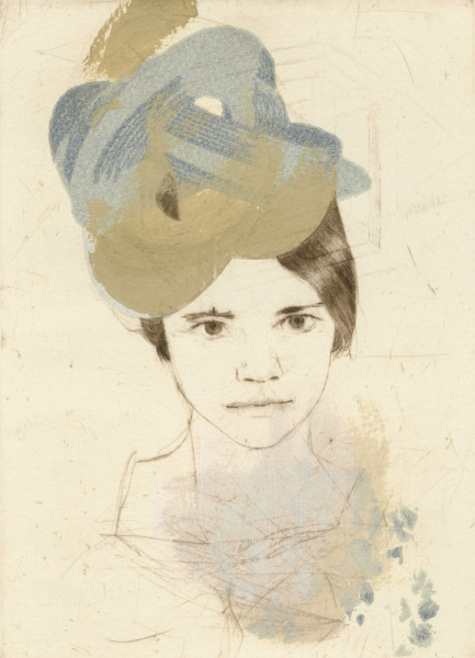 Sarah Wearing One of a Series of Hats (3/9 e.v.)