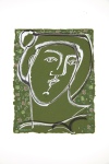 Woman in Green and Silver I
