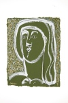 Woman in Green and Silver II