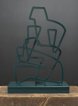 Woman Seated with Hand on Hip