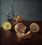 Lemon Still Life with Jar