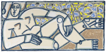 Woman with Joyful Yellow Flowers
