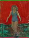 Wading Woman