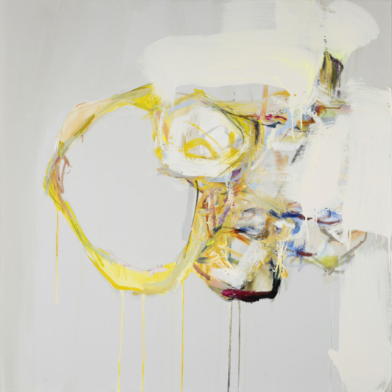 Folded Sculpture, Yellow and Blue (Lush Life by Coltrane)