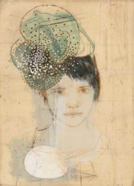 Sarah Wearing One of a Series of Hats (7/9 e.v.)