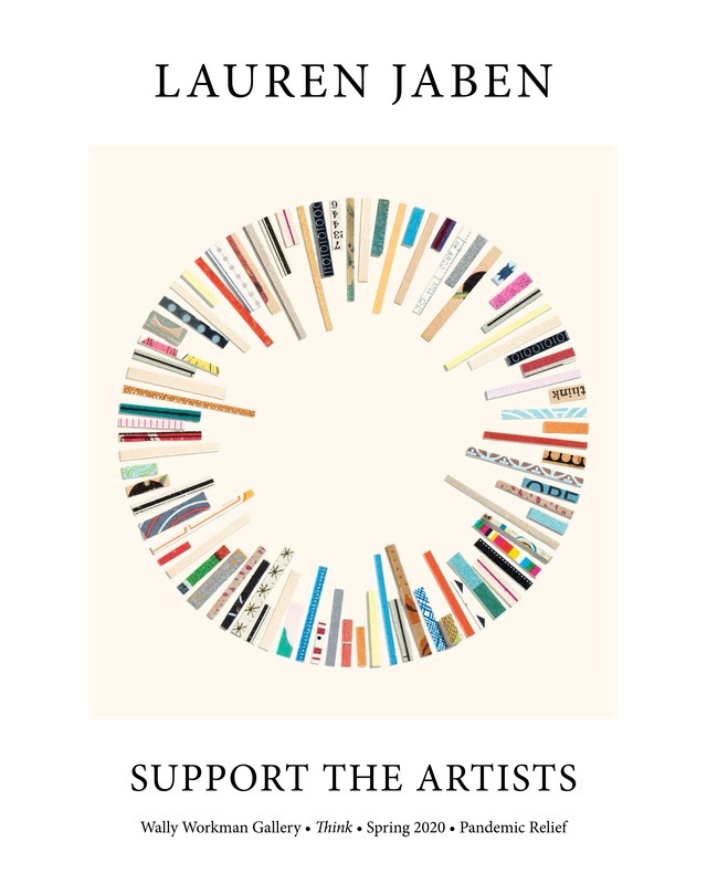 Lauren Jaben, Support The Artists poster