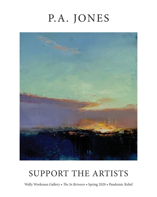 P.A. Jones, Support The Artists poster