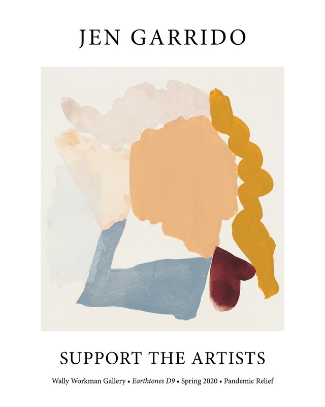 Jen Garrido, Support The Artists poster