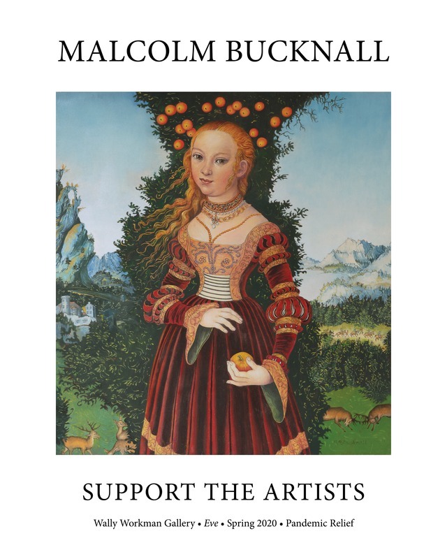Malcolm Bucknall, Support the Artists poster