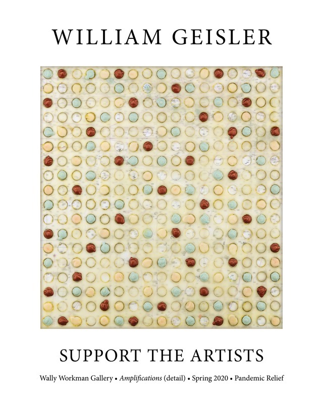 William Geisler, Support The Artists poster