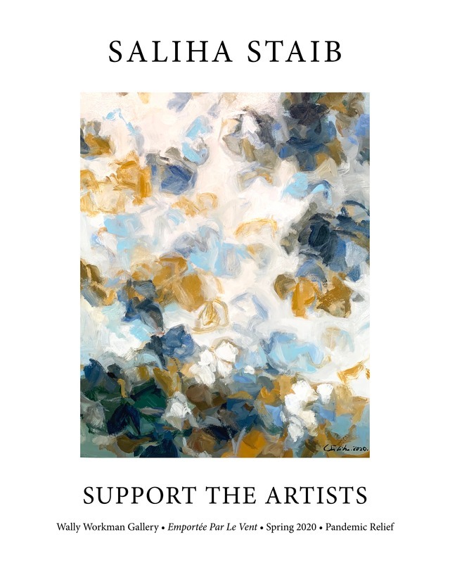 Saliha Staib, Support The Artists poster
