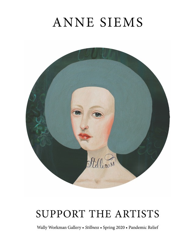 Anne Siems, Support The Artists poster